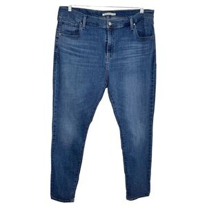 Levi's Jeans High Rise Skinny Size 20W